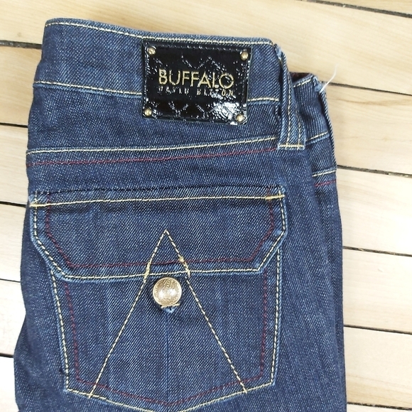 📣2/40$📣 Buffalo Persi low rise Y2K stretch capri size 24 - Picture 7 of 9